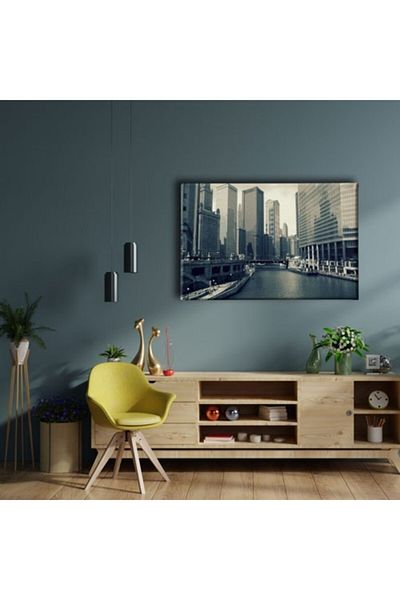 Desenlio Chicago City Canvas Painting