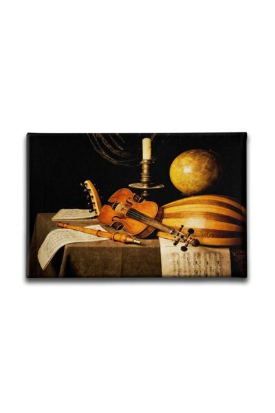 Desenlio Slikanje na platnu muzičkih instrumenata