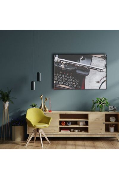 Desenlio Typewriter Canvas Painting