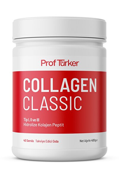 ProfTürker Collagen Classic 400 G - %100 Saf Ve Doğal Toz Kolajen