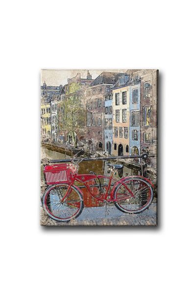 Desenlio Venice Oil Paint Canvas Print