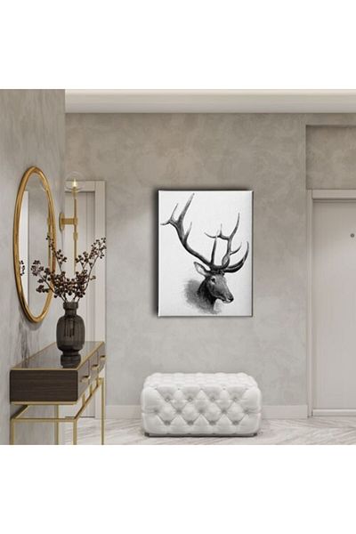 Desenlio Deer Canvas Painting