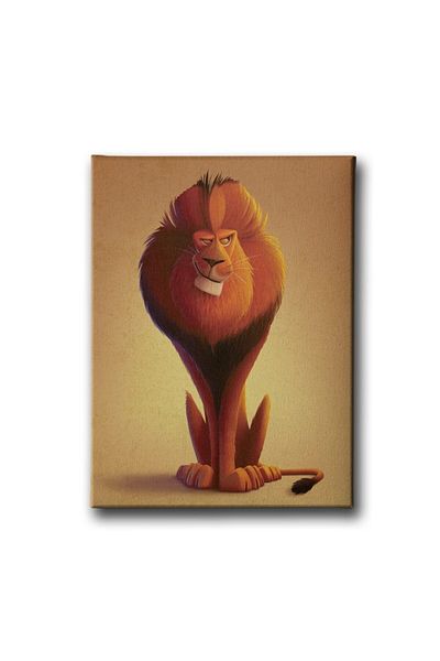 Desenlio Πίνακας σε καμβά Lion King