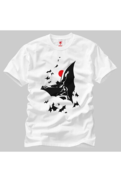 Crazy Liga pravde Betmen u oblaku šišmiša Pop Art muška majica