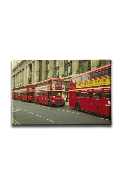Desenlio Two Fold Minibus Canvas Art Print