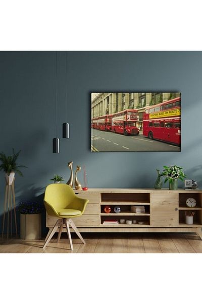Desenlio Two Fold Minibus Canvas Art Print