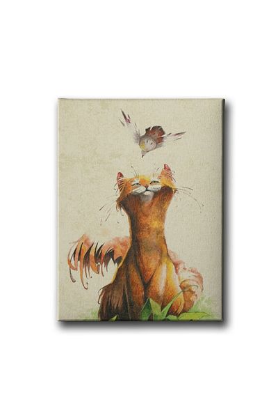 Desenlio Печат на котка с платно