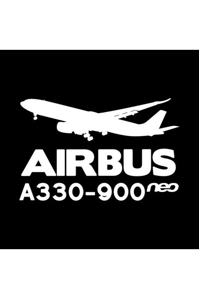 Pixxa كوب بطبعة صورة ظلية من Airbus A330-900neo
