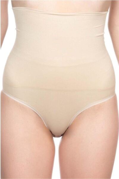 by HW Women's Skin Color Seamless Maternity Shape Corset with Snap Fasteners at the Bottom