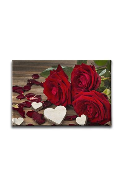 Desenlio Love - Roses Canvas Painting