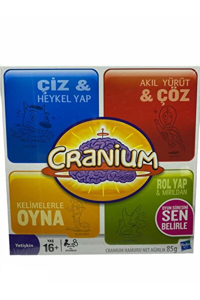 Hasbro Cranium Kutu Oyunu Harika Eğlenceli Lisanslı Orijinal Kutu Oyunu