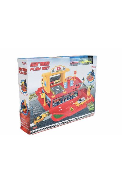 DEDE Toy Single Storey Garage Play Set 03066