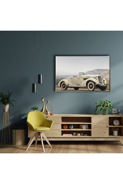 Desenlio Antique Car Canvas Painting