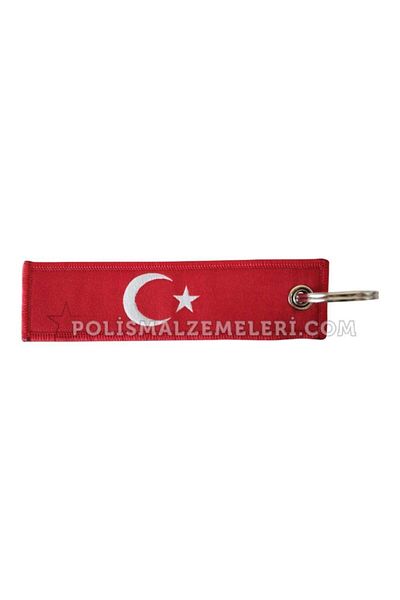 Safari Mall Turkish Flag Keychain