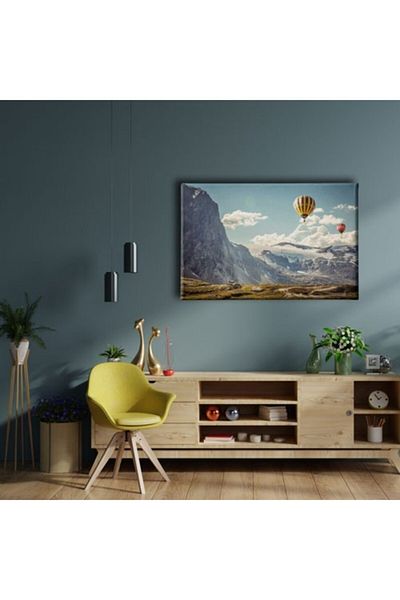 Desenlio Flying Balloon Landscape Painting