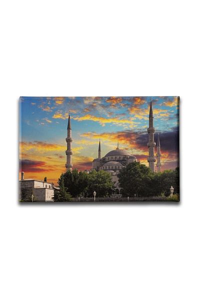 Desenlio Tabloul Moscheei Sultan Ahmet din Istanbul