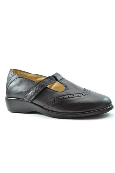 Dr.Comfort Dr. Pantofi Mother Candy pentru femei Comfort 1106 din piele naturală cu velcro ortopedici