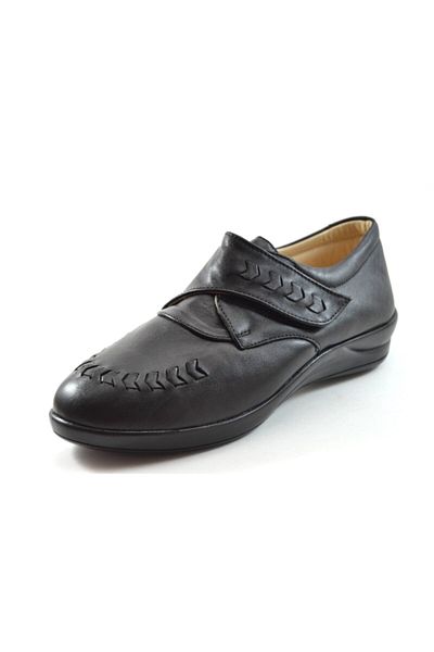 Dr.Comfort Dr. Pantofi de mama ortopedici pentru femei Comfort 1101 din piele naturala cu velcro