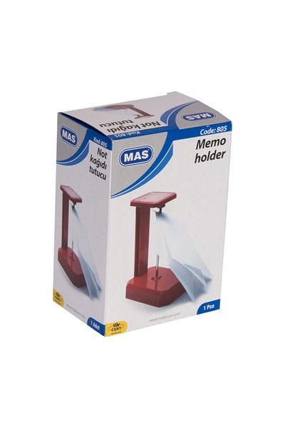 Mas Note Paper Holder Black Kod805 0590