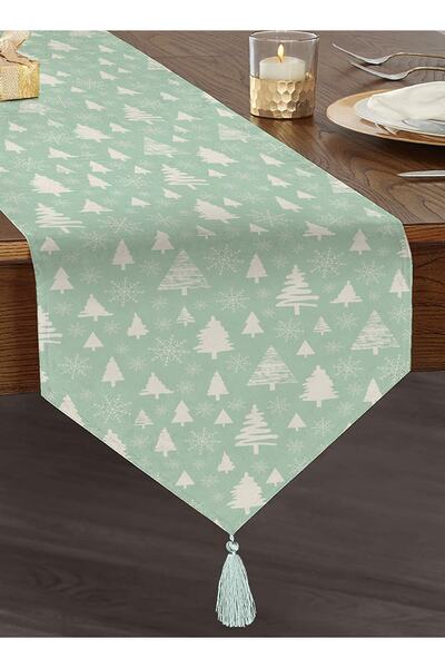 Realhomes Renkli Zemin Üzerinde Çamağacı Desenli Dijital Baskılı Özel Tasarım...