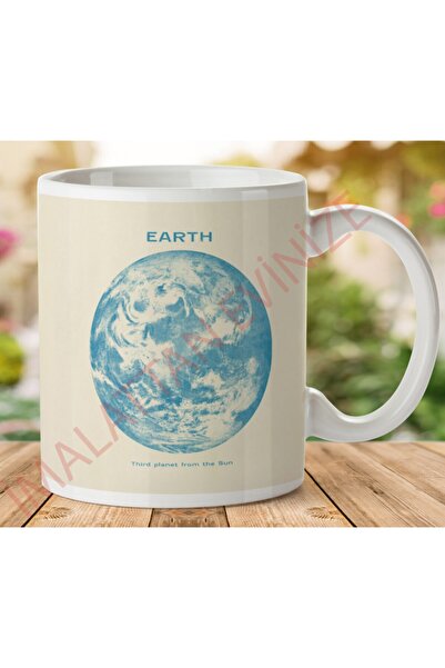 ART HEDİYE كوب مطبوع على الجانبين من العالم