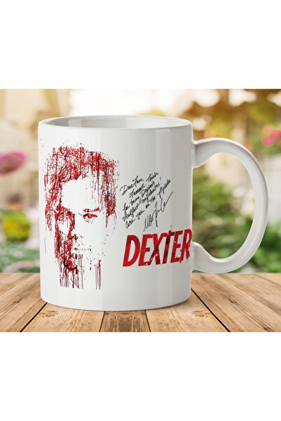 ART HEDİYE Dexter Yabancı Dizi Baskılı Iki Tarafı Baskılı Kupa Bardak