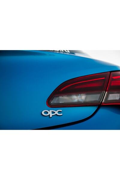 GARDENAUTO Opel Opc Chrome Luggage Lettering Arma Sticker