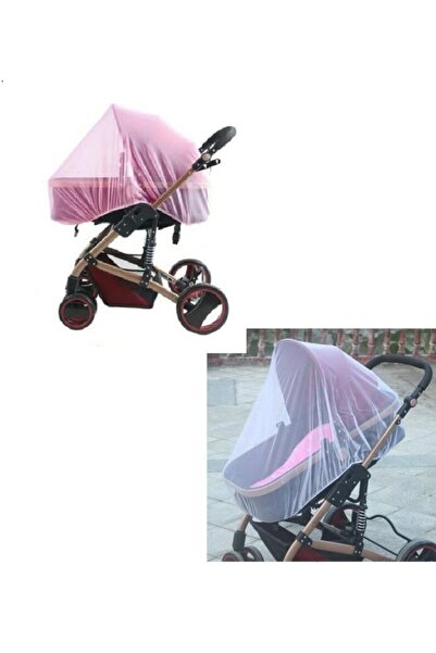 Malinka Pembe Çocuk Bebek Arabası Beşik Cibinliği Sineklik Cibinlik Sivrisinek Böcek Sinek Kalkanı