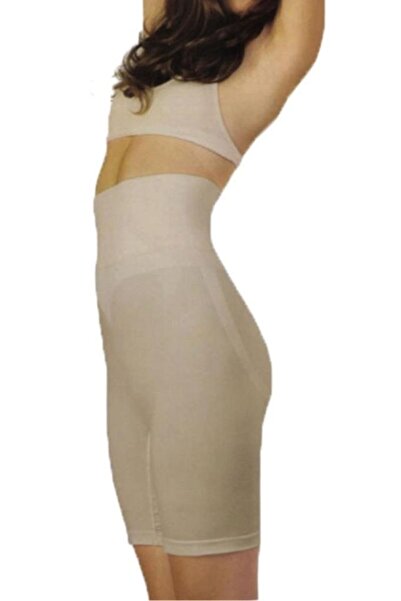 Elite Life Women's Beige Waist and Abdominal Tightening Women's Corset 870