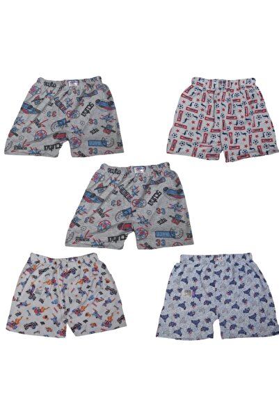 Sedef Yıldızı Pantaloni scurți Empirme boxeri pentru băieți 1037 93366 Pachet...