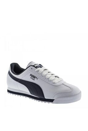 Puma Roma Basic 353572 12 Beyaz Lacivert Erkek Spor Ayakkab Fiyat Yorumlar Trendyol