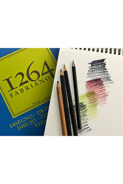 Fabriano F-1264 Drawing Drawing Notebook 180 Gram A5 Size 30 Sheets