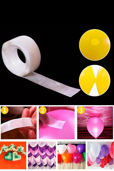 Kazanabil Double Sided Balloon Adhesive Tape 5 Meters