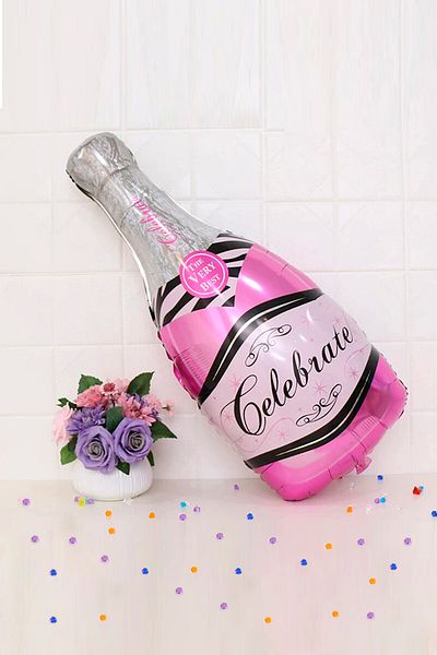 Kazanabil Bride To Be Bottle Foil Balloon 100cm