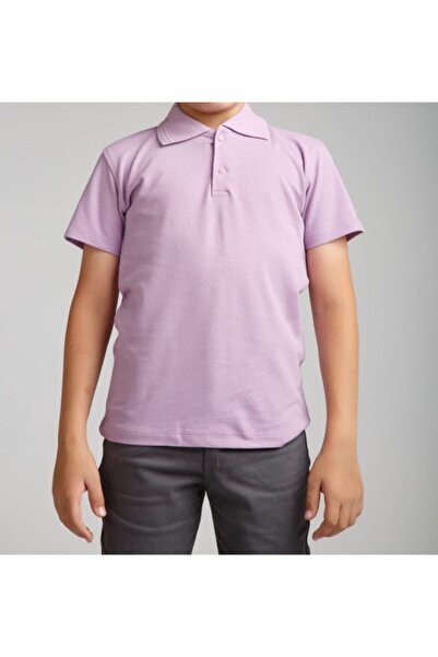 MaviMoure Παιδικό μπλουζάκι με κοντό μανίκι με λαιμόκοψη πόλο για το σχολείο