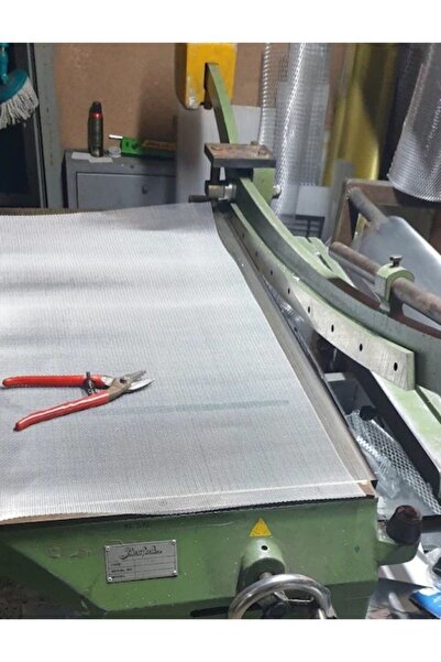 ÇELİKEL 100 Cm * 500 Cm Alüminyum Cam Sineklik Teli 1. Kalite ( Kedi Teli ) + 100 Adet Kalın Tip Raptiye