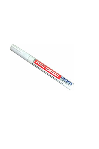 Rubenis Lastik Boyama Kalemi Beyaz