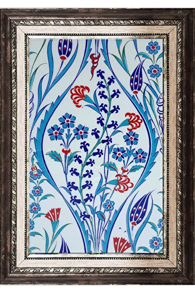 Armada Çini 25x40 Cm Sp 419 Mavi Beyaz Kütahya Iznik Çini Pano