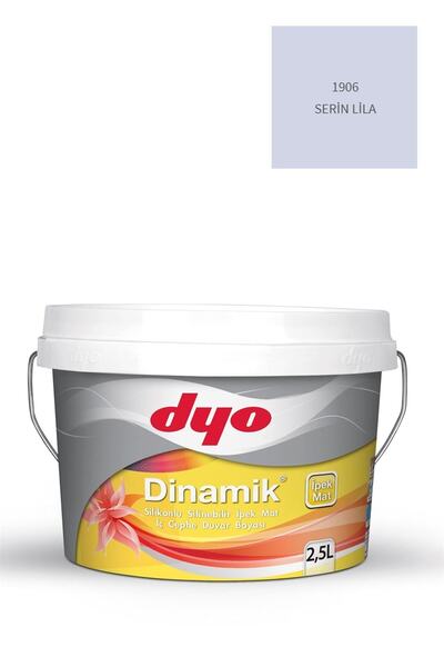 Dyo Dinamik Silikonlu Silinebilir Ipek Mat Iç Cephe Duvar Boyası 1906 Serin L...