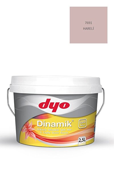 Dyo Dinamik Silikonlu Silinebilir Ipek Mat Iç Cephe Duvar Boyası 7691 Hareli ...