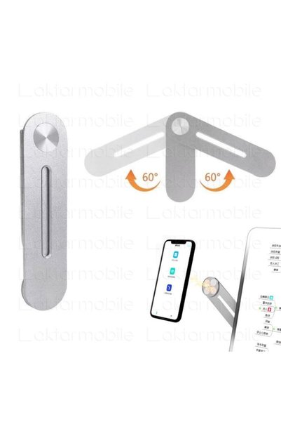 AktarMobile Monitör & Laptop Için Mıknatıslı Telefon Tutucu - Katlanabilir - ...