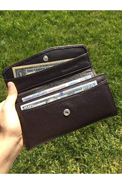 DERKON Genuine Leather Women's Wallet