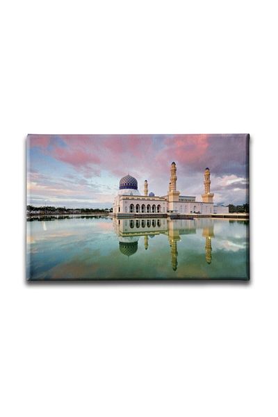 Desenlio Malaysia Kota Kinabolu Mosque Table