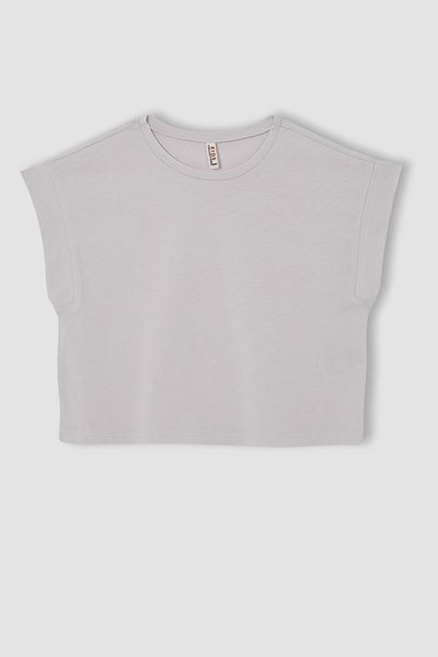 DeFacto Tricou crop fără mâneci pentru fetiță