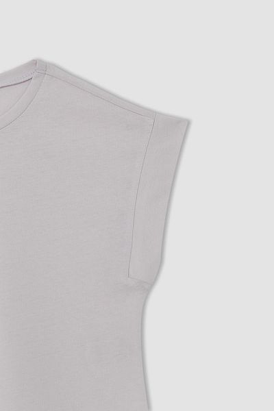 DeFacto Tricou crop fără mâneci pentru fetiță