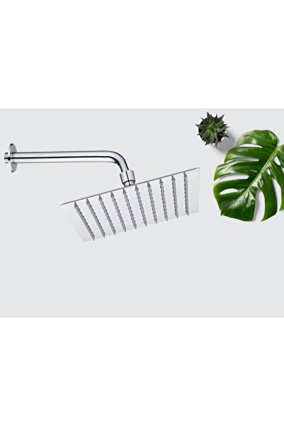 LaMiaSeta Dux Tepe Duş Seti (duvara Monte Boru Ve Slim Tepe Duşu)