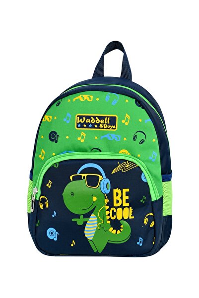 KUBRABOUTİQUE حقيبة رياض الأطفال بنقشة الديناصورات واديل 3017