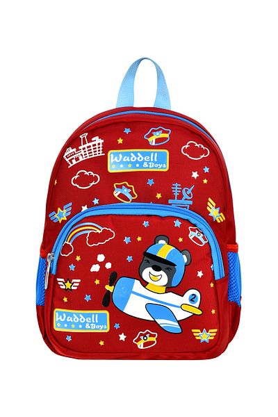 KUBRABOUTİQUE Airplane Patterned Kindergarten Bag