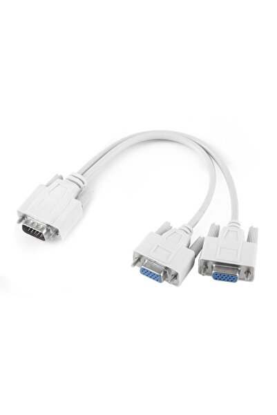 WOZLO Vga Y Kablo Çoğaltıcı Çoklayıcı Splitter Hub