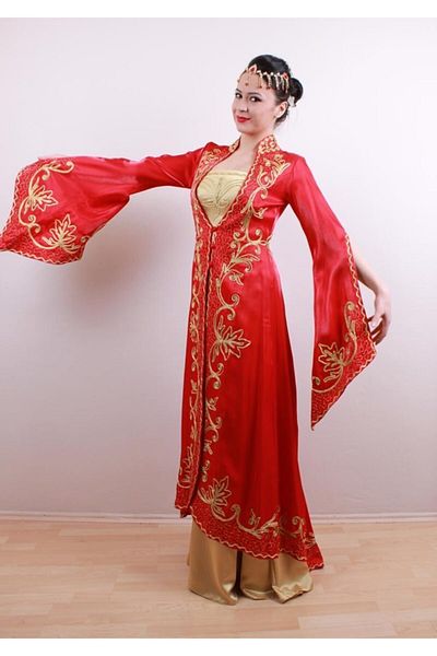 Ceyyiz Caftan Bindal Henna Dress Kbr2016-18